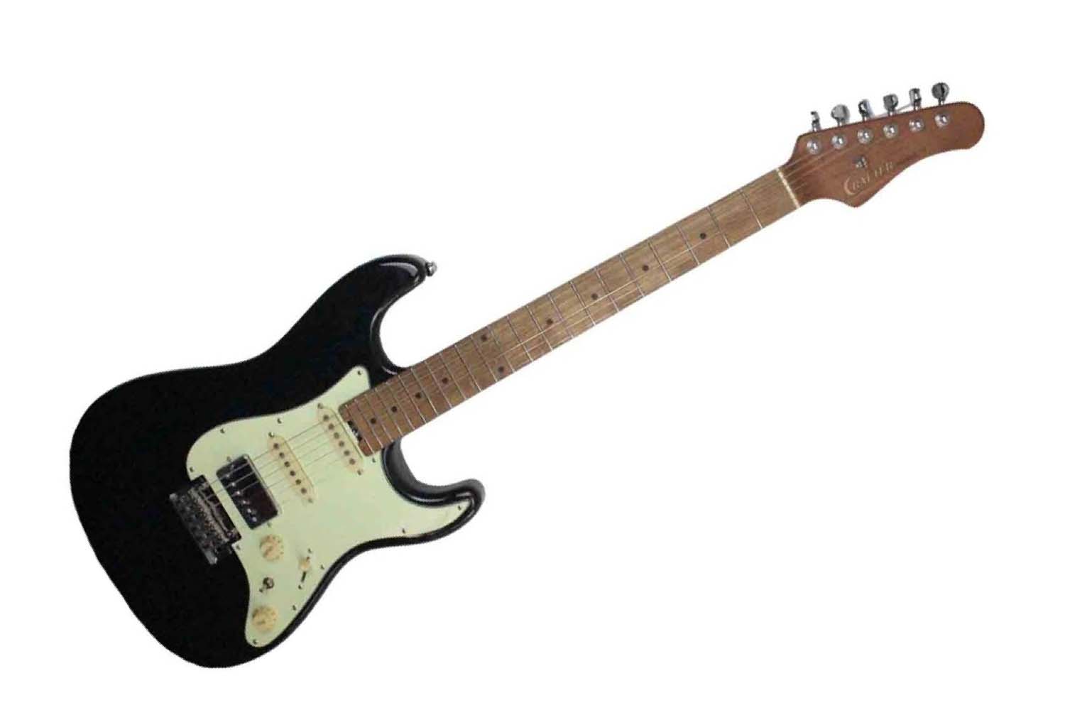 Электрогитара Stratocaster CRAFTER Charlotte S VVS MP Cosmic Black - Электрогитара - фото 1