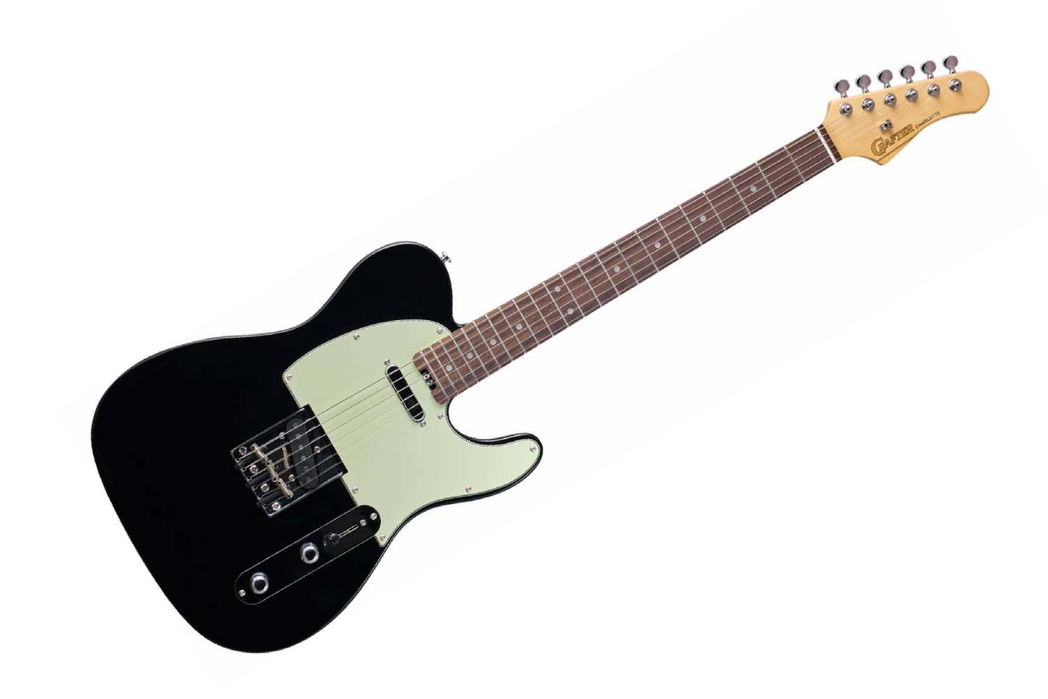 Электрогитара Telecaster CRAFTER Charlotte T RS Cosmic Black - Электрогитара - фото 1