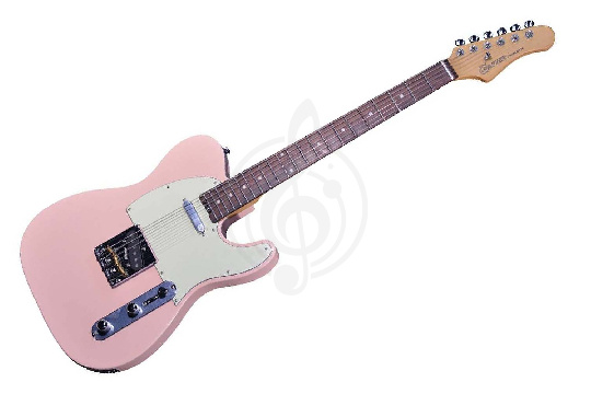 Электрогитара Telecaster CRAFTER Charlotte T RS Seoul Pink - Электрогитара - фото 1