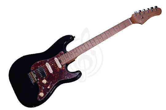 Электрогитара Stratocaster CRAFTER Crema VVS MP Cosmic Black - Электрогитара - фото 1