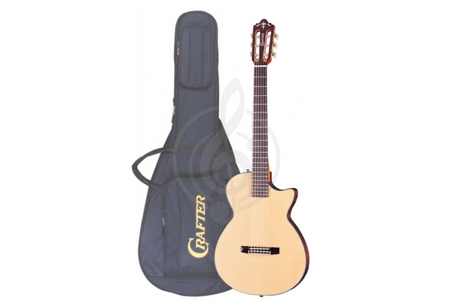 Электроакустическая гитара CRAFTER CT-125C N + Чехол - Электроакустическая гитара шестиструнная Крафтер - фото 1
