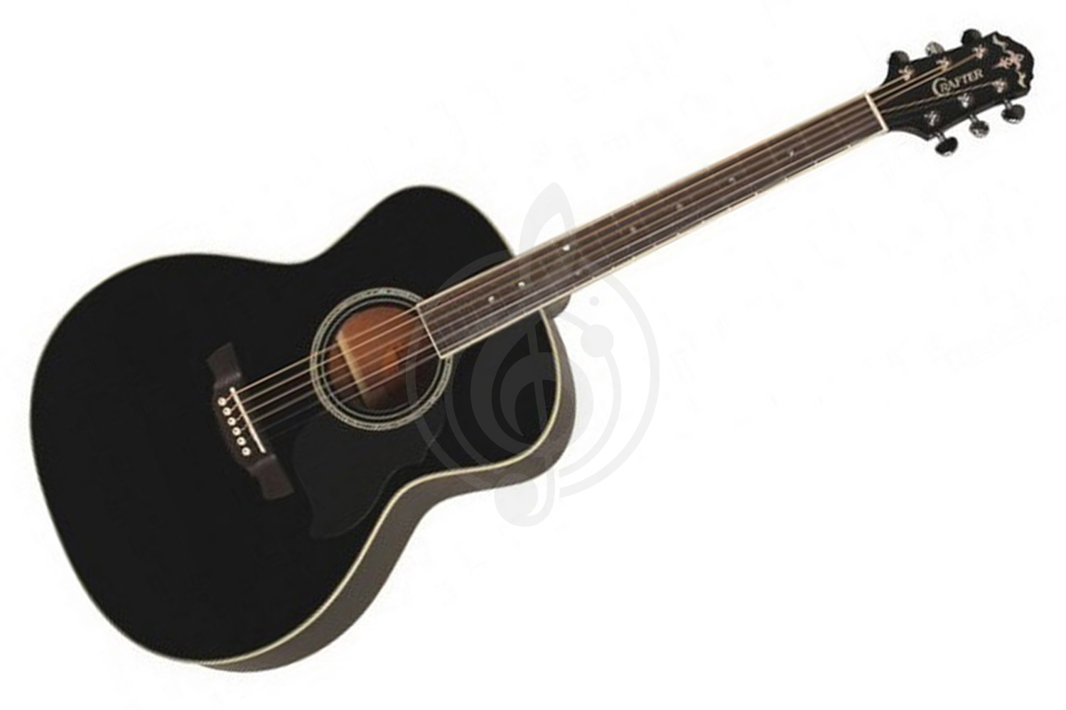 Акустическая гитара CRAFTER D-8 BK + Чехол - Акустическая гитара шестиструнная Крафтер - фото 1