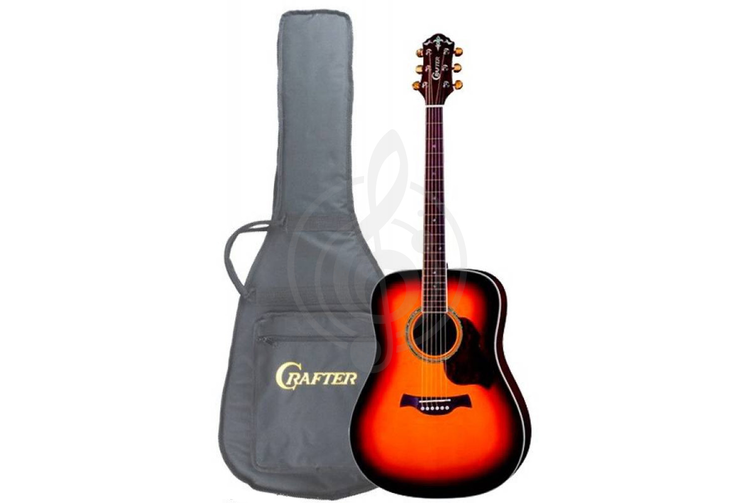 Акустическая гитара CRAFTER D-8 TS + Чехол - Акустическая гитара шестиструнная Крафтер - фото 1