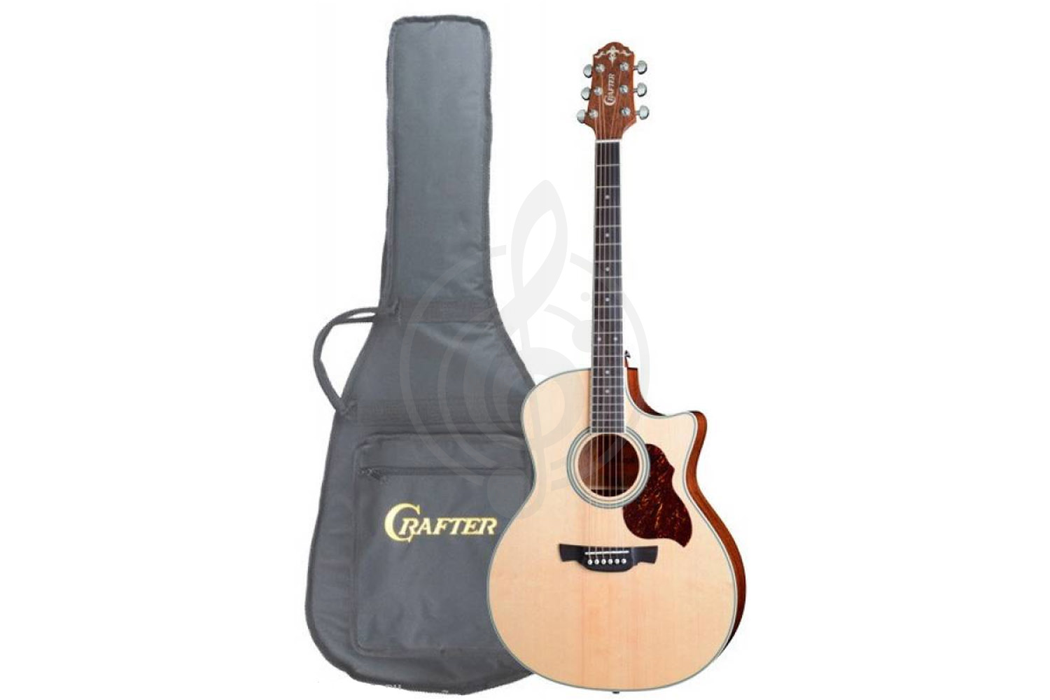 Электроакустическая гитара CRAFTER GAE-6 N + Чехол - Электроакустическая гитара шестиструнная Крафтер - фото 1