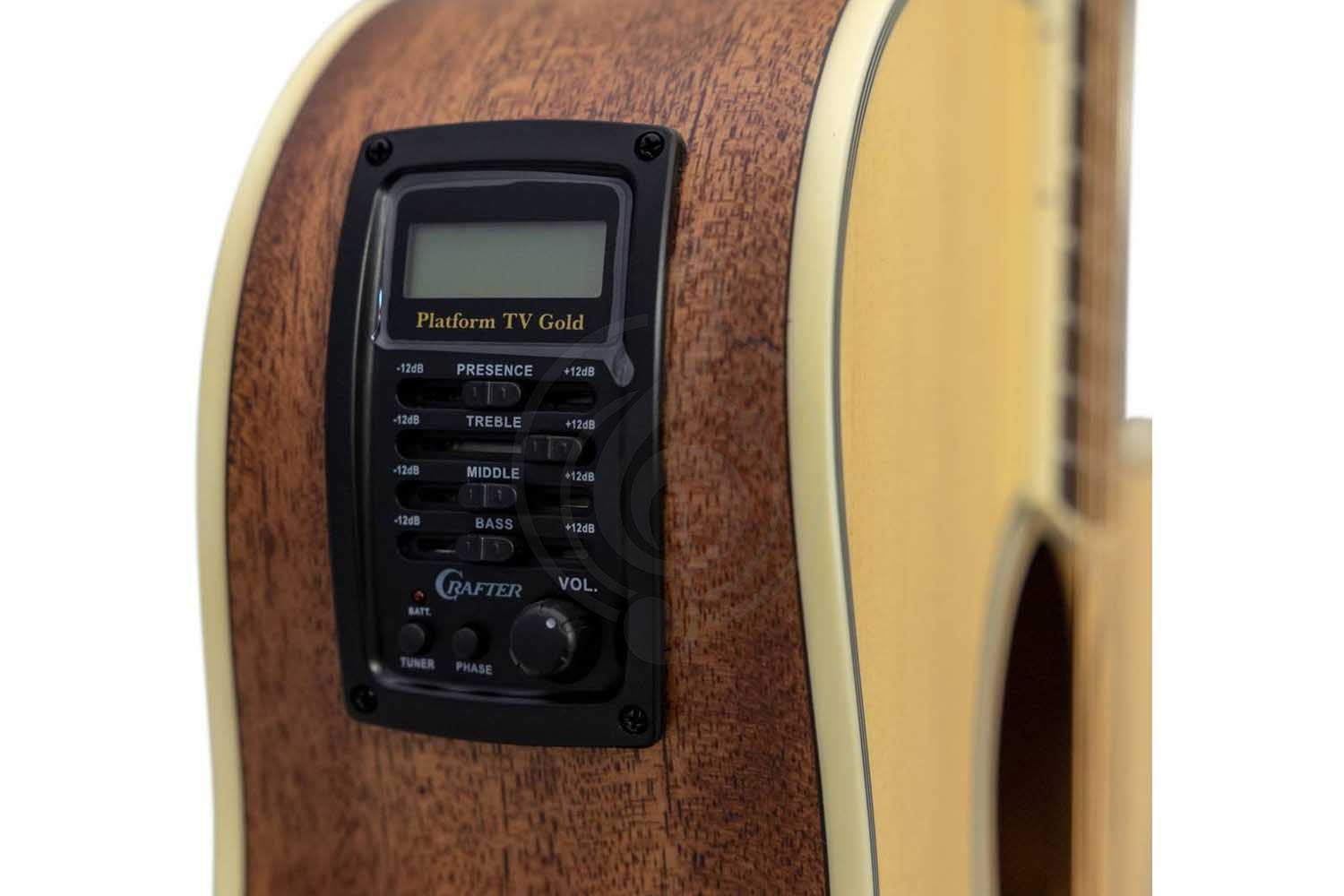 Электроакустическая гитара CRAFTER GAE-6/NC - Гитара электроакустическая - фото 3