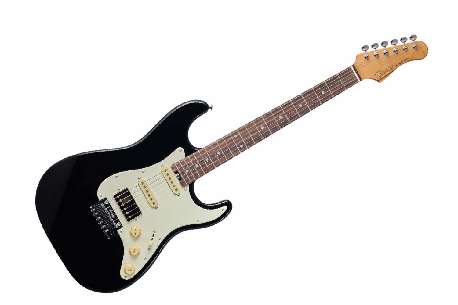 Электрогитара Stratocaster CRAFTER Modern Seoul II S VVS RS Cosmic Black - Электрогитара - фото 1